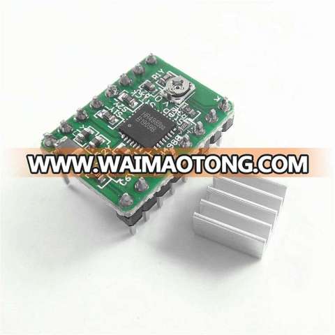 KJ323-G stepper motor driver module Reprap Stepper Driver A4988 with aluminum heat sink